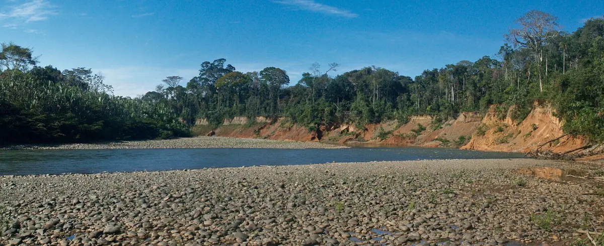 Cliffs on the Madidi river