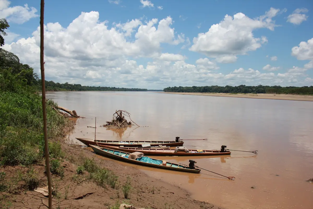 The Madre de Dios river at Puerto Maldonado